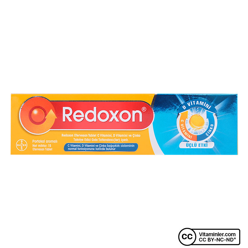 Redoxon Triple Action Vitamin C, D & Zinc 15 Effervescent Tablets