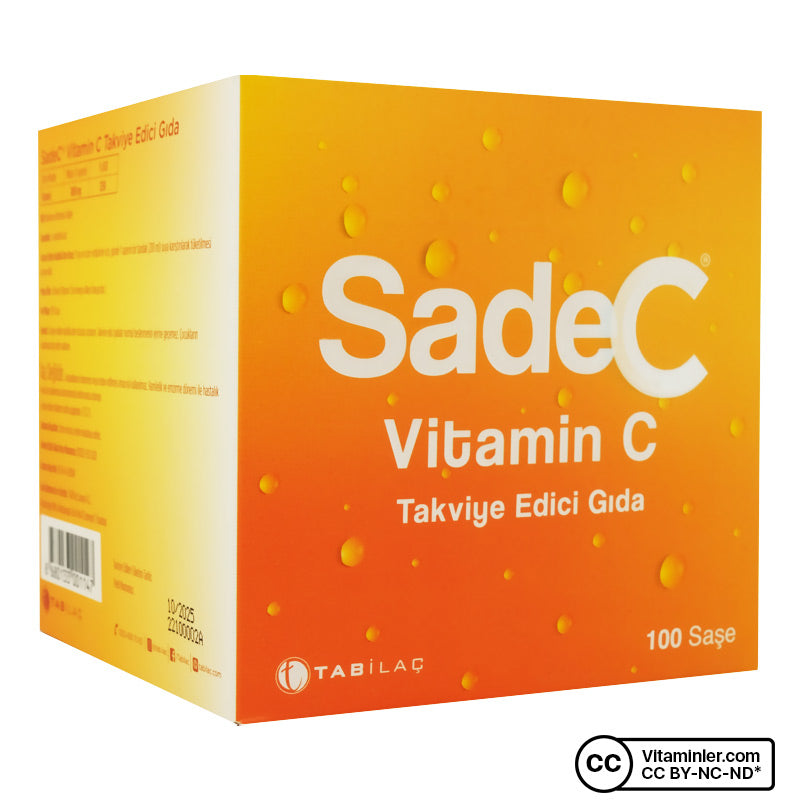 SadeC Vitamin C 1000 mg 100 Sachets