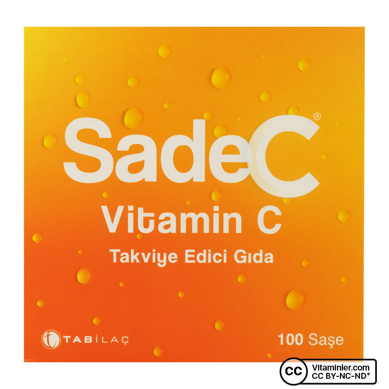SadeC Vitamin C 1000 mg 100 Sachets