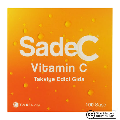 SadeC Vitamin C 1000 mg 100 Sachets