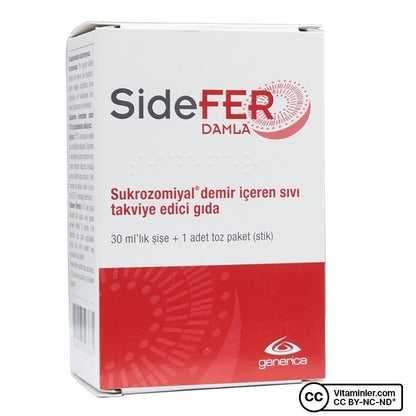 SideFER Sucrosomial Iron Drops 30 mL