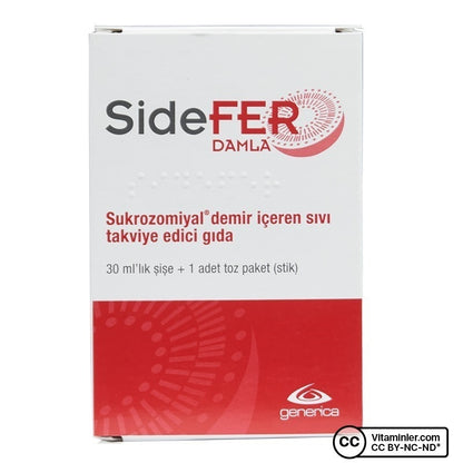 SideFER Sucrosomial Iron Drops 30 mL