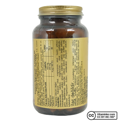 Solgar Calcium Magnesium with Vitamin D3 150 Tablets