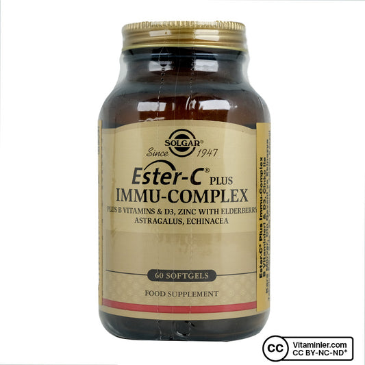 Solgar Ester-C Plus Immune Complex 60 Capsules