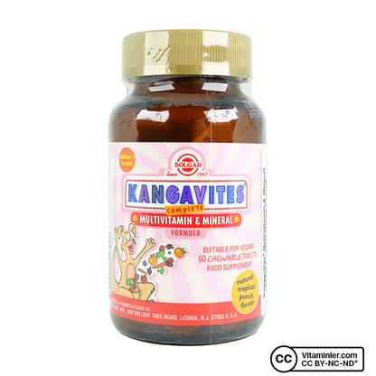 Solgar Kangavites Multivitamin & Mineral 60 Tablets