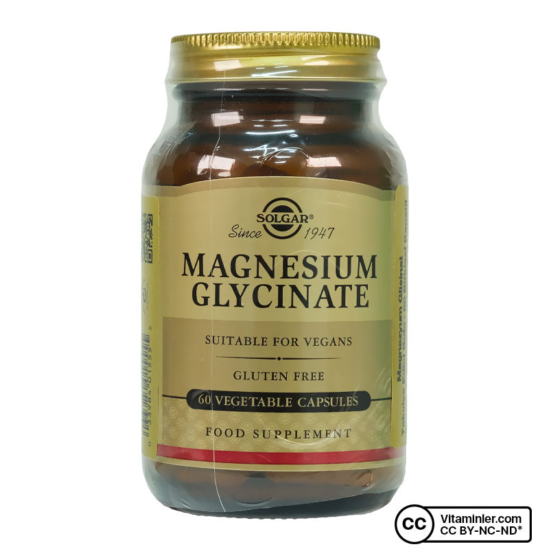 Solgar Magnesium Glycinate 60 Capsules