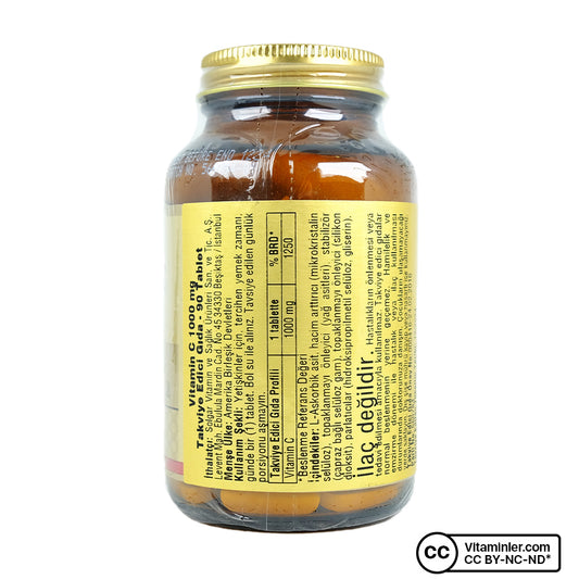 Solgar Vitamin C 1000 mg 90 Tablets
