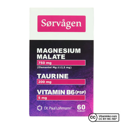 Sorvagen Magnesium B6 60 Tablets