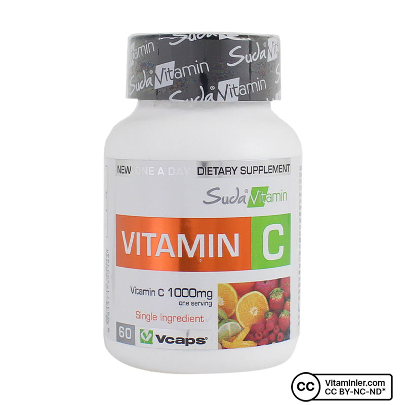 Suda Vitamin C 1000 mg 60 Capsules