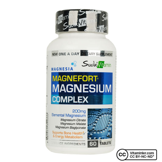 Suda Vitamin Magnesium Complex 60 Tablets