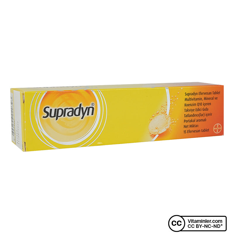 Supradyn All Day Effervescent 15 Tablets