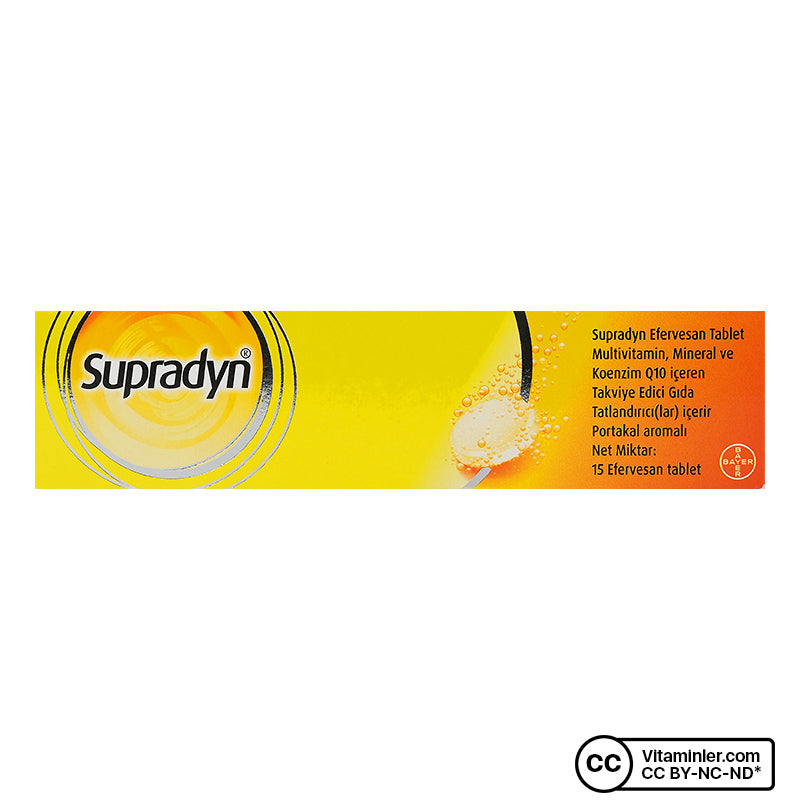 Supradyn All Day Effervescent 15 Tablets
