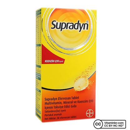 Supradyn All Day Effervescent 30 Tablets