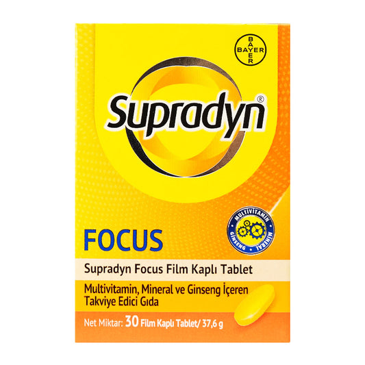 Supradyn Energy Focus 30 Tablets