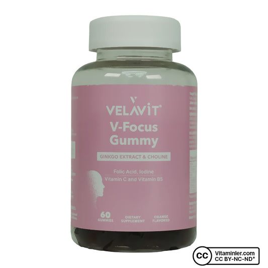 Velavit V-Focus Gummy 60 Chewable