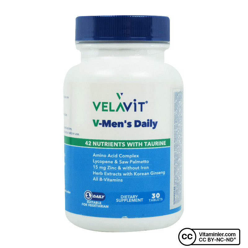 Velavit V-Men's Daily 30 Tablets