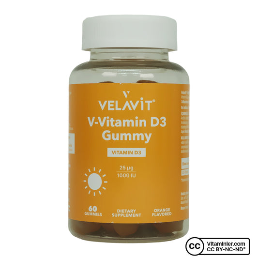Velavit V-Vitamin D3 Gummy 60 Chewable