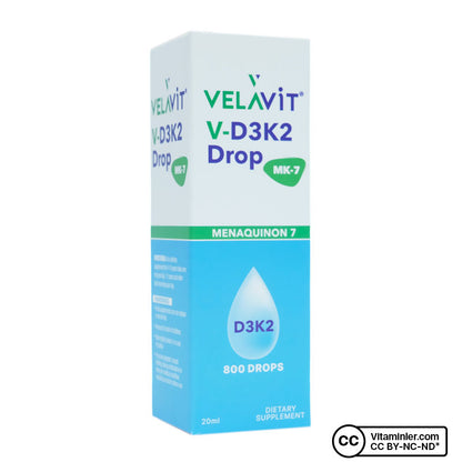 Velavit V-Vitamin D3 K2 20 mL Drops