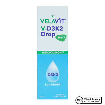 Velavit V-Vitamin D3 K2 20 mL Drops