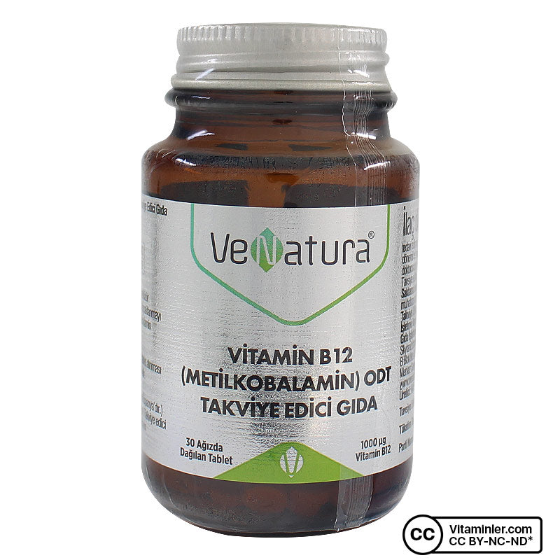 Venatura Vitamin B12 Methylcobalamin ODT - 30 Tablets
