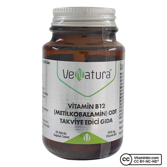 Venatura Vitamin B12 Methylcobalamin ODT - 30 Tablets