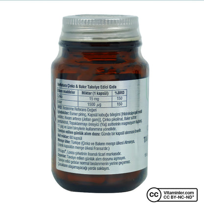Venatura Zinc & Copper 60 Capsules