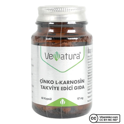 Venatura Zinc L-Carnosine 30 Capsules