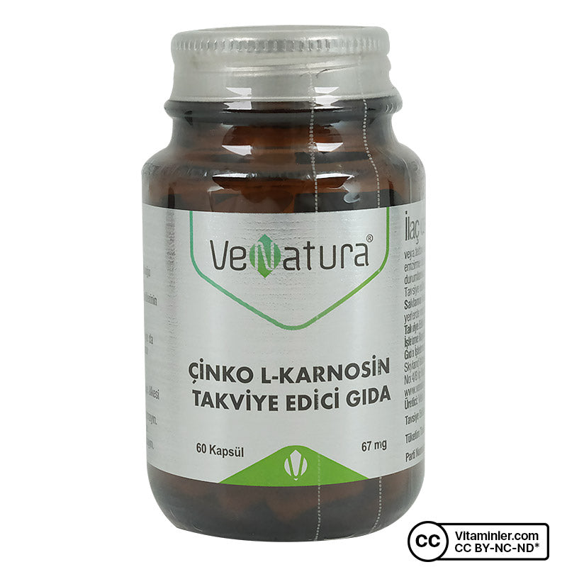 Venatura Zinc L-Carnosine 60 Capsules