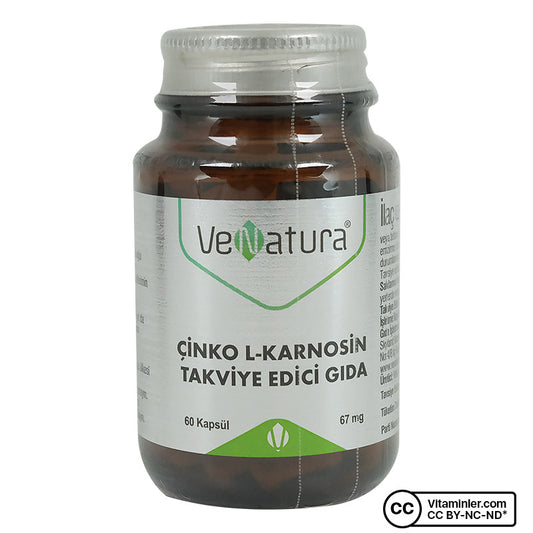 Venatura Zinc L-Carnosine 60 Capsules