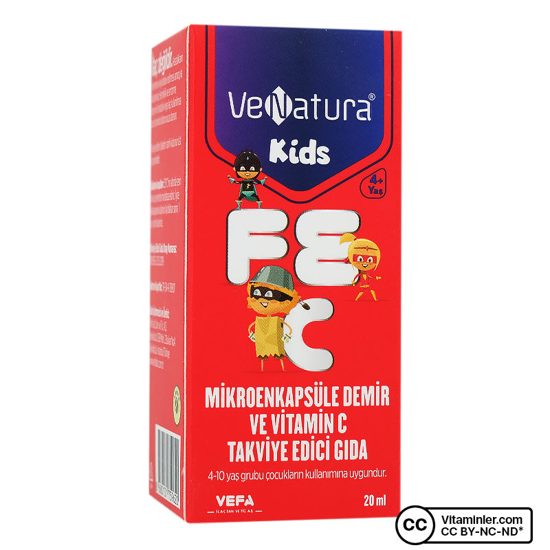 Venatura Kids Microencapsulated Iron & Vitamin C 20 mL