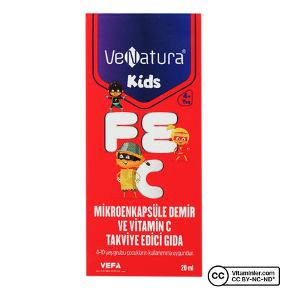 Venatura Kids Microencapsulated Iron & Vitamin C 20 mL