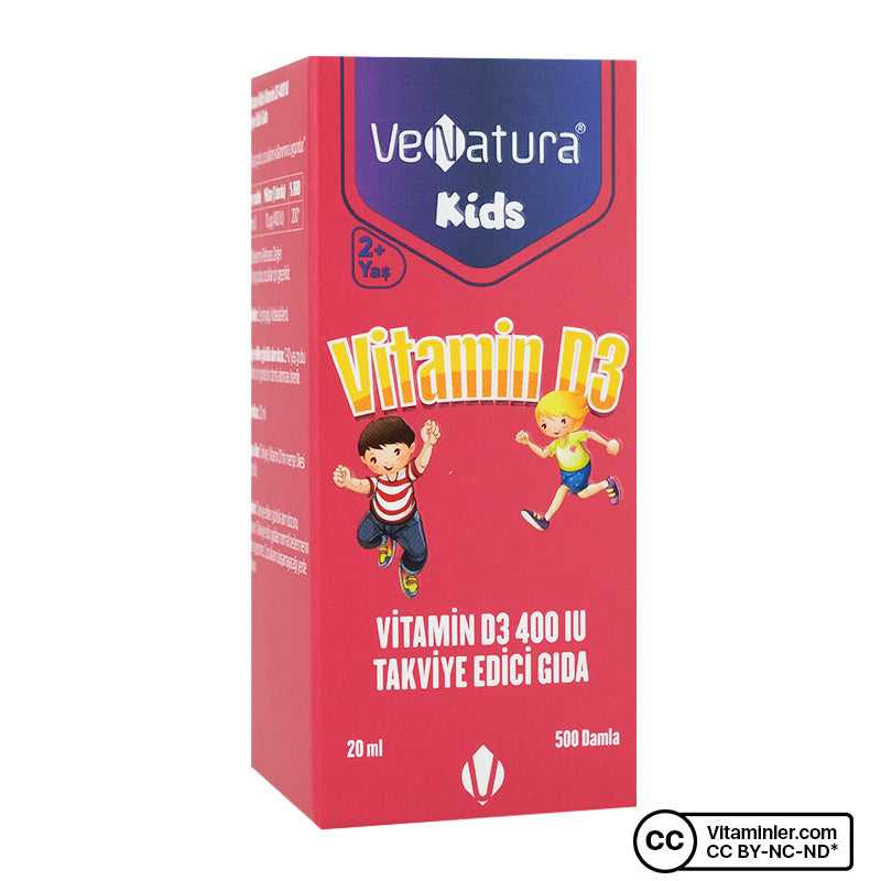Venatura Kids Vitamin D3 400 IU - 20 mL Drops