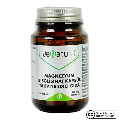 Venatura Magnesium Bisglycinate 30 Capsules