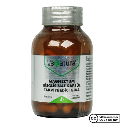 Venatura Magnesium Bisglycinate 60 Capsules