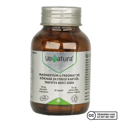 VeNatura Magnesium L-Threonate & Fir Extract 90 Capsules