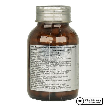 VeNatura Magnesium L-Threonate & Fir Extract 90 Capsules