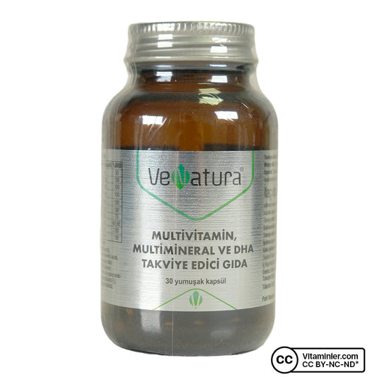 Venatura Multivitamin Multimineral & DHA 30 Capsules