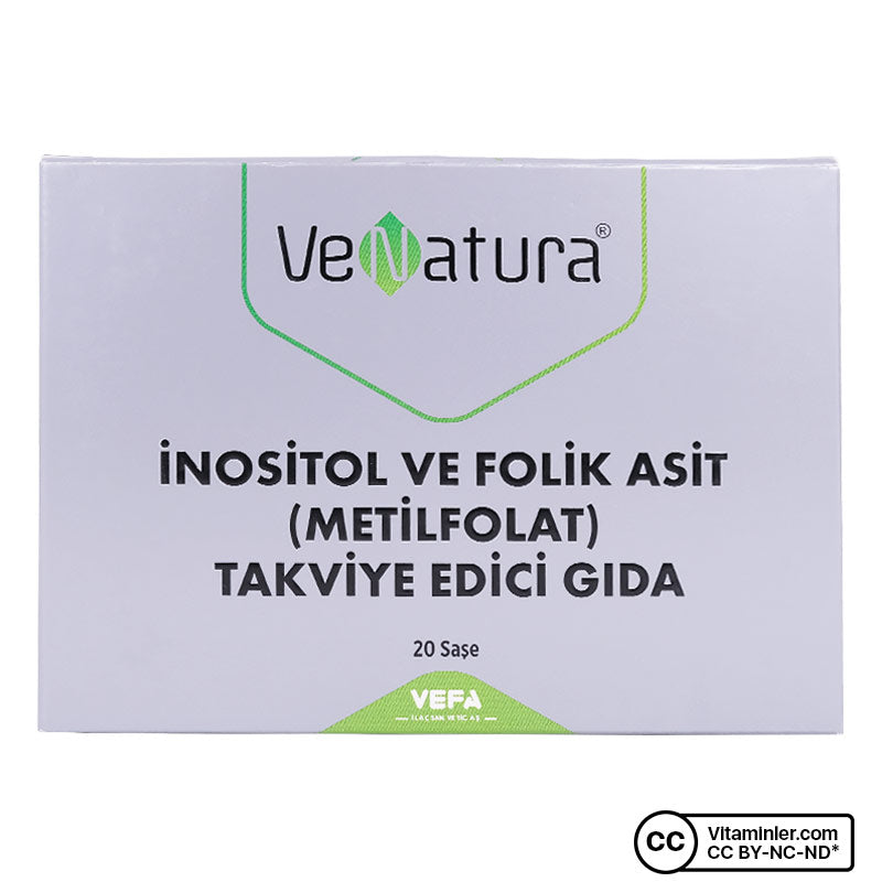 Venatura Inositol & Folic Acid 20 Sachets