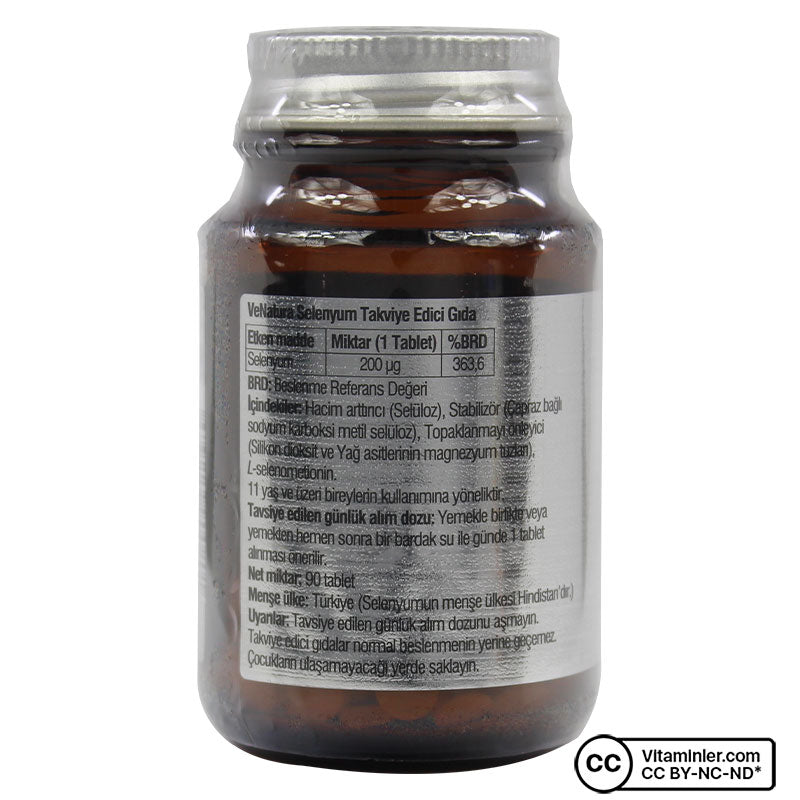 Venatura Selenium 200 mcg 90 Tablets