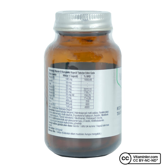 Venatura Vitamin B Complex 30 Capsules