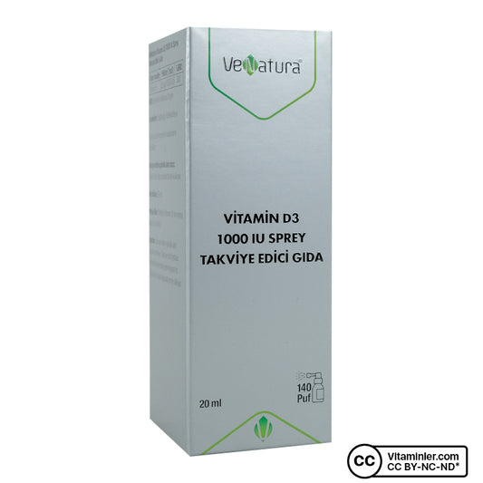 Venatura Vitamin D3 1000 IU 20 mL Spray
