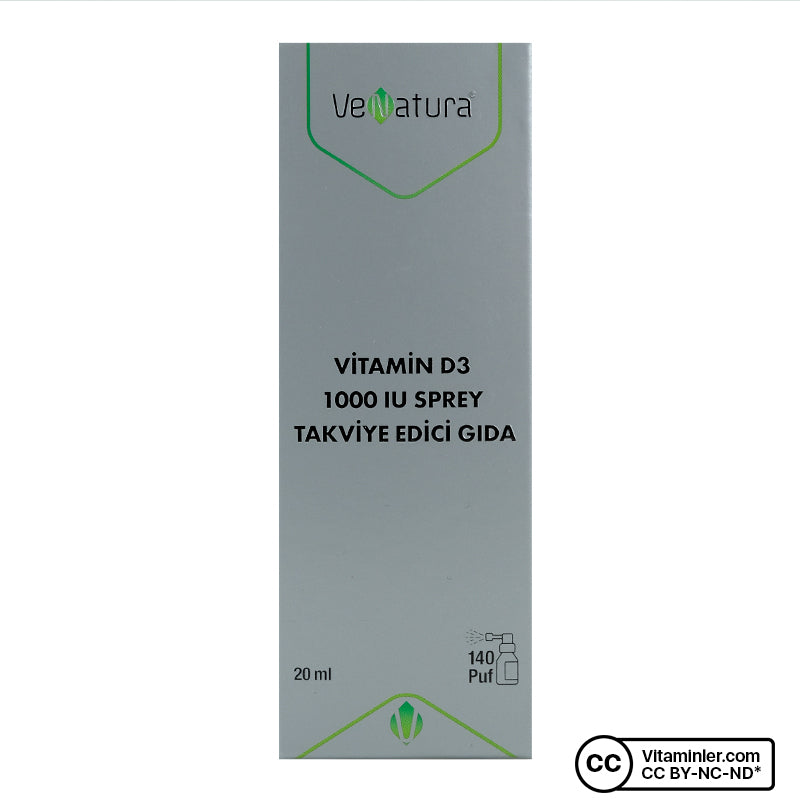 Venatura Vitamin D3 1000 IU 20 mL Spray