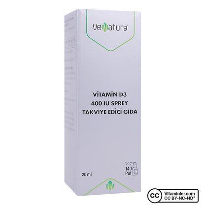 Venatura Vitamin D3 400 IU 20 mL Spray