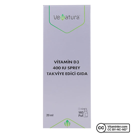 Venatura Vitamin D3 400 IU 20 mL Spray