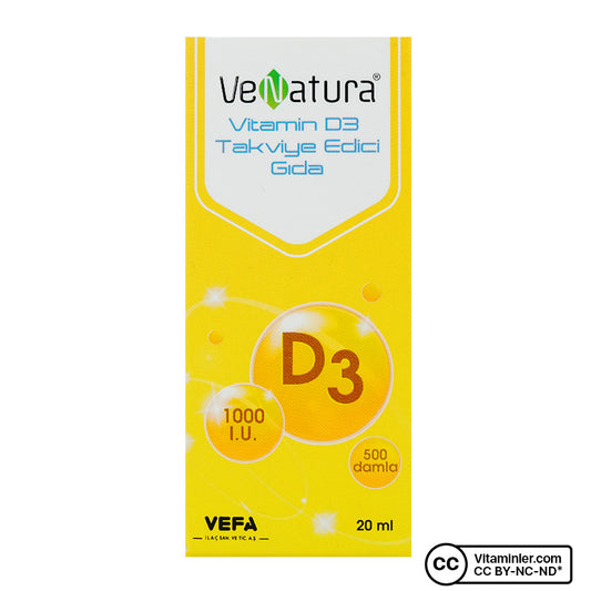 Venatura Vitamin D3 Drops 20 mL