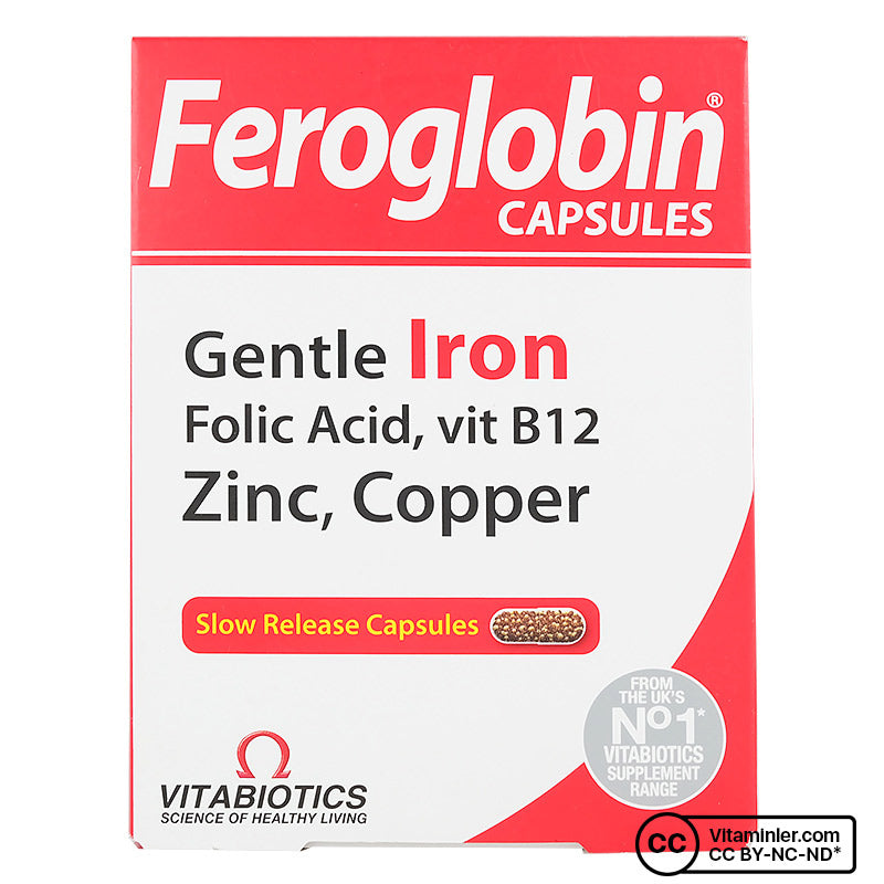 Vitabiotics Feroglobin 30 Capsules