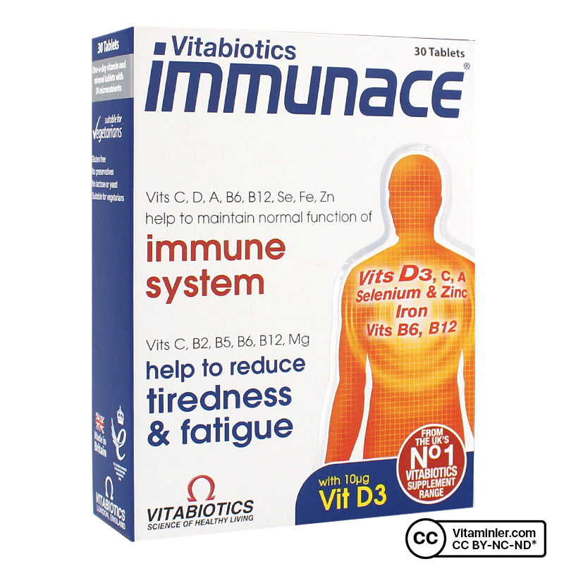 Vitabiotics Immunace 30 Tablets