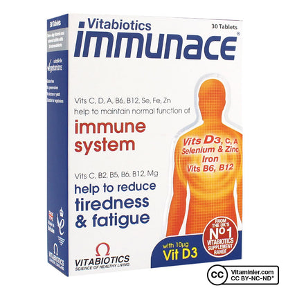 Vitabiotics Immunace 30 Tablets