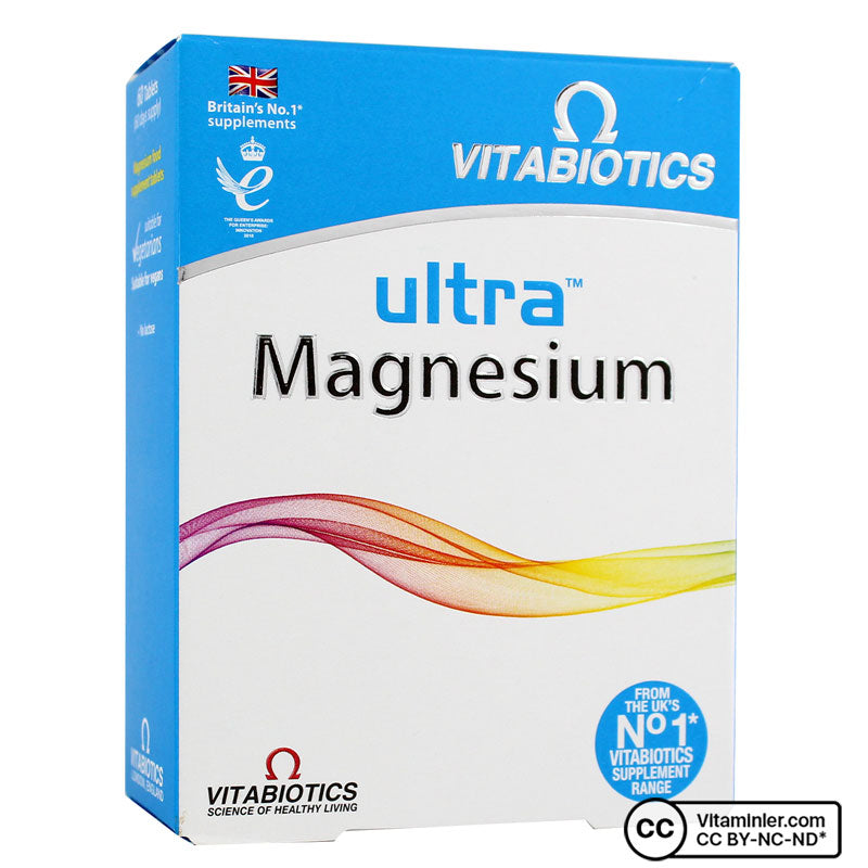 Vitabiotics Ultra Magnesium 60 Tablets