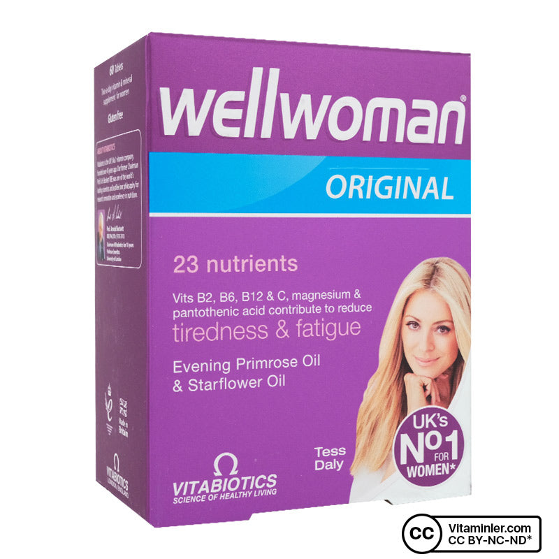 Vitabiotics Wellwoman Original 60 Tablets